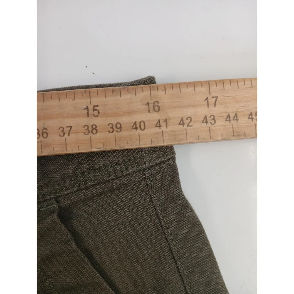 The North Face Pants Womens 8 Olive Green Utility‎ Jogger Elastic Cuff Cotton